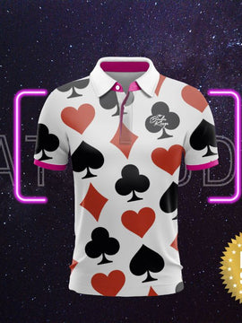 Poker Face - Golf Polo